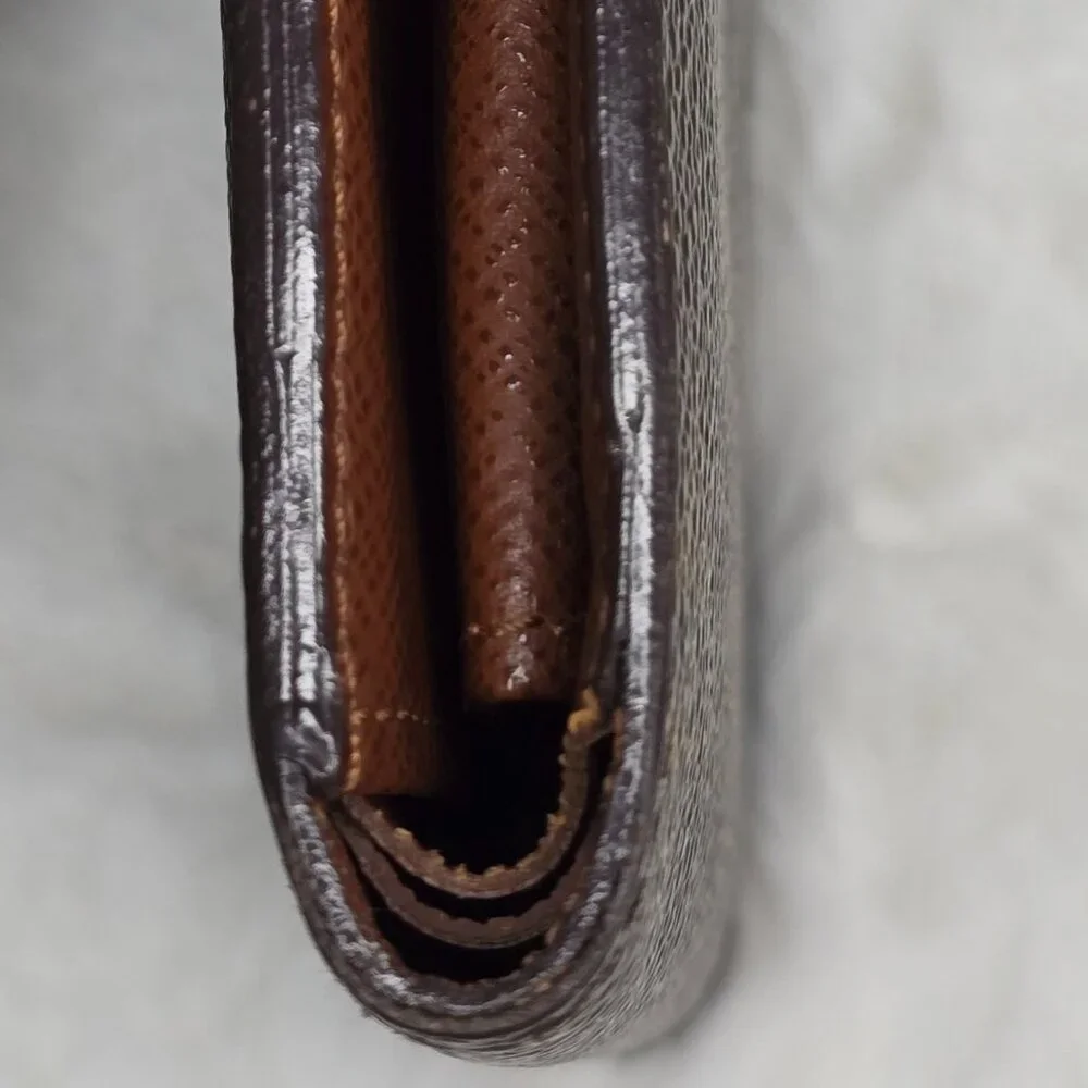 LOUIS VUITTON Folded Wallet Porte Vieille Credit Monet Monogram